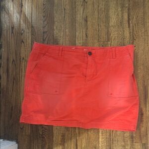 Khakis by Gap Bright Red Mini Skirt - 16